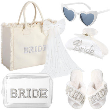 5 Pcs Bride Gifts Set Bridal Shower Accessories