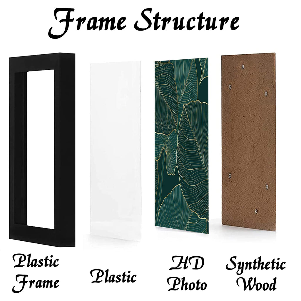 Black 11x14 Picture Frame Set of 3, Lightweight Sturdy Gallery Wall Decor