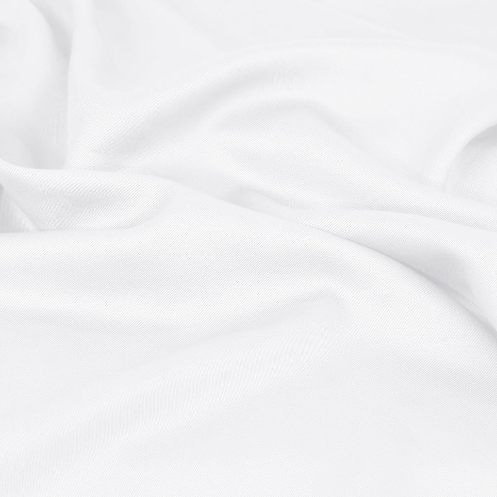 White 100% Rayon Derived from Bamboo Fabric, 1Yd x 56In