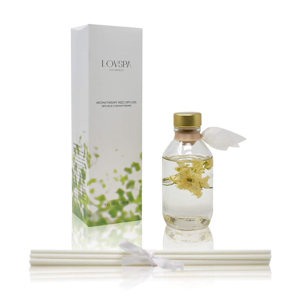 Reed Diffuser Set - Coconut Cabana Scented Diffuser with Sticks