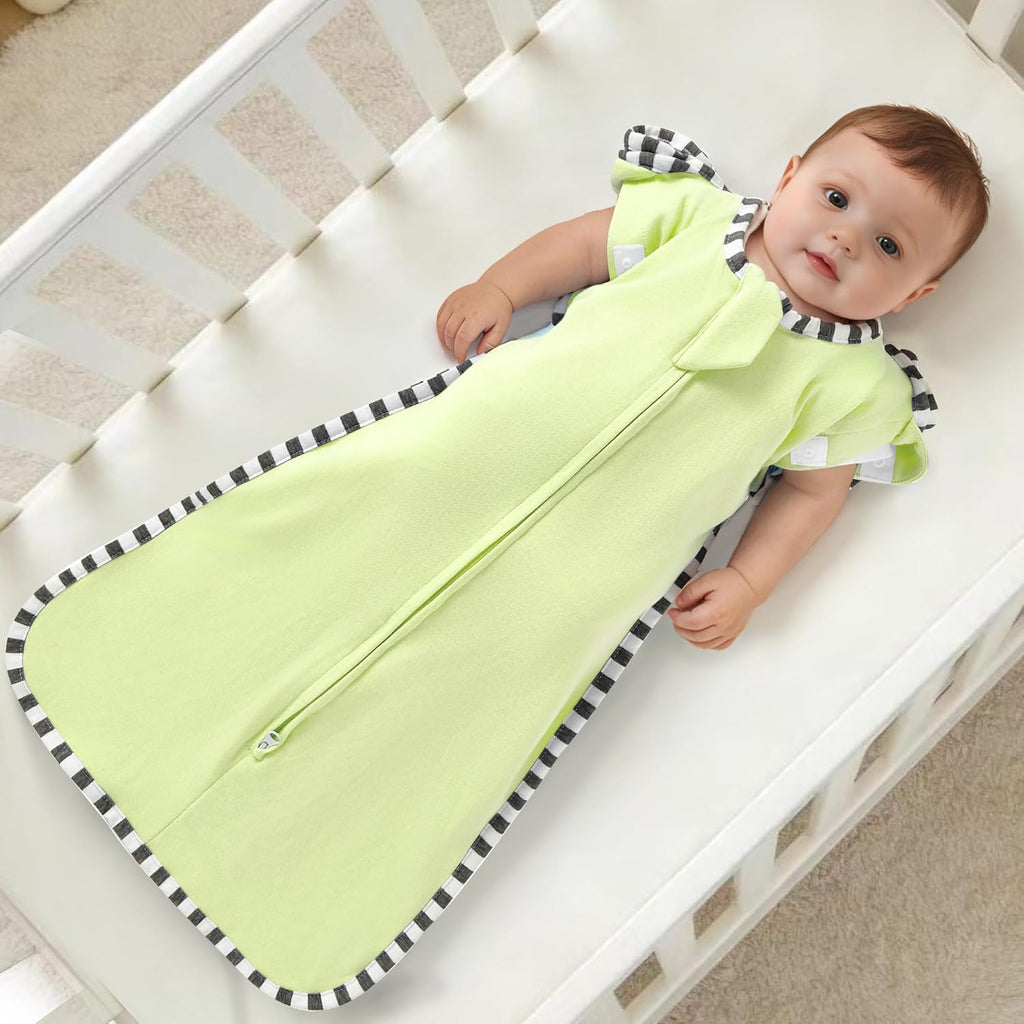 Soft Cotton Swaddle Blanket, Arms Up Baby Sleep Sack
