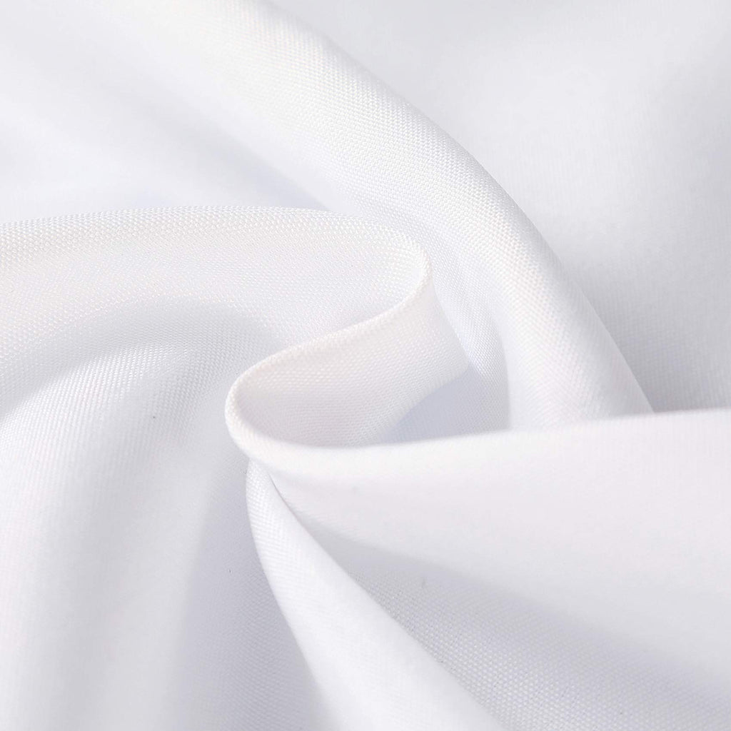 120 inch Round Tablecloth Washable Polyester Table Cloth Decorative Table Cover for Wedding Party Dining Banquet (120