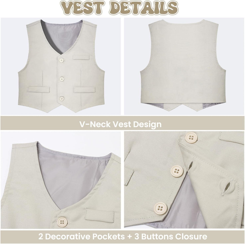 Boy Suit Set Baby Tuxedo Boys Formal Outfit