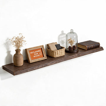 48 Inch Floating Shelves for Wall, Live Edge Wall Shelves 1 Pack