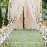 42'' Floor Candelabra Holder for 9 Arm Candlesticks,Tall Candle Holders, Metal Candle Stick Holders for Pillar