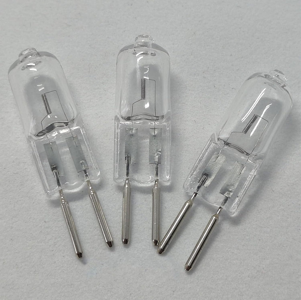 10Pc Halogen Bulbs G6.35 24V 75W Halogen Light Bulb Clear Dimmable T4 Jc Q35//Cl/Gy6.35 50W 24V G6.35 Bi-Pin Base,50W