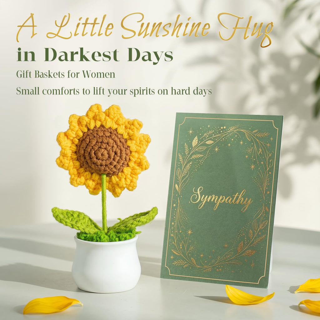 Sympathy Gifts for Loss of Loved One: Condolences Gifts Basket Hug in a Box