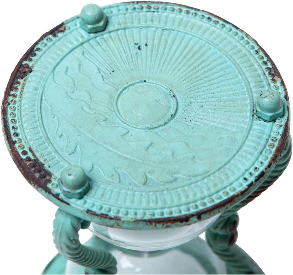 Rustic 6-Minute Hourglass Sand Timer, Vintage Distressed Sand Clock, Rustic Sand Watch with White Sand, Antique