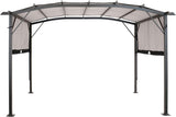 9' x 12' Outdoor Pergola with Retractable Canopy