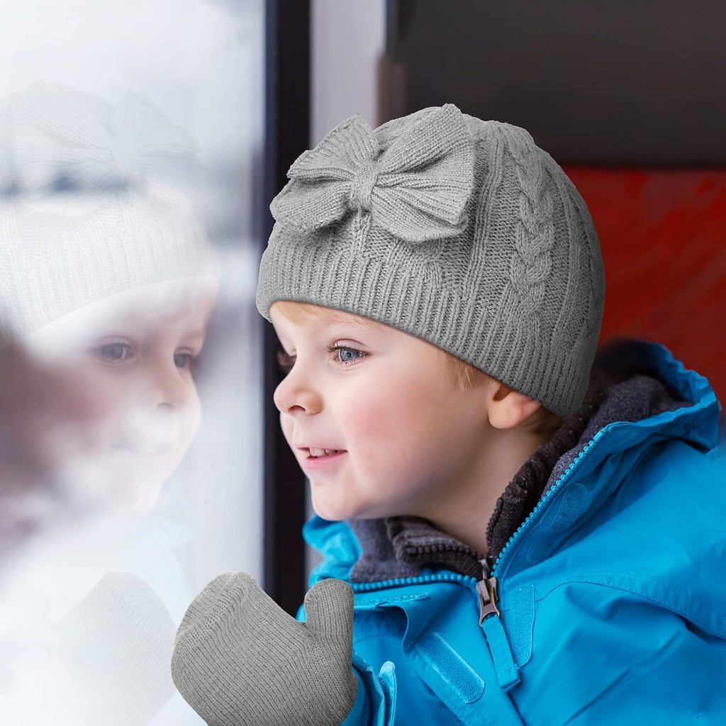 3 Set Toddler Hat Glove Set
