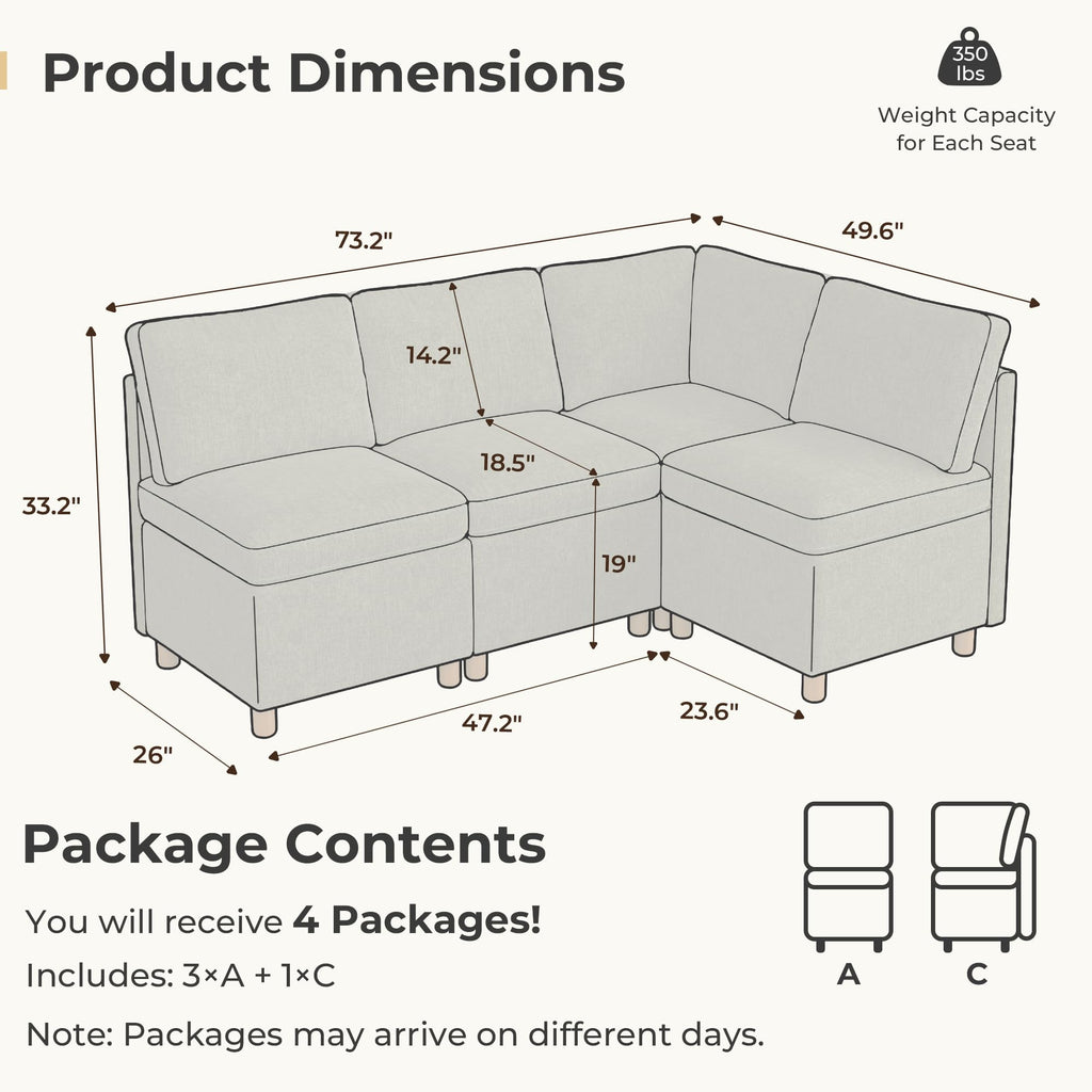 Breakfast Nook Bench with Storage, Green, 4 Seat (1 Corner)