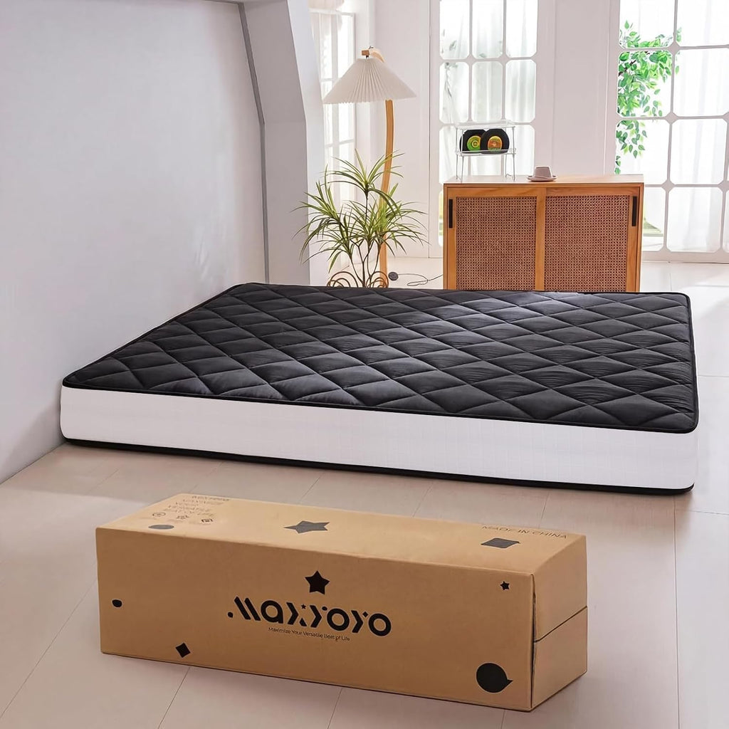 6" Extra Thick Japanese Futon Floor Mattress Foldable