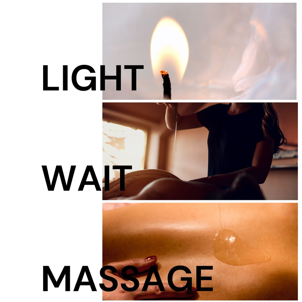 Massage 3 Pack 6 OZ Variety, Soy Wax Aromatherapy Scented