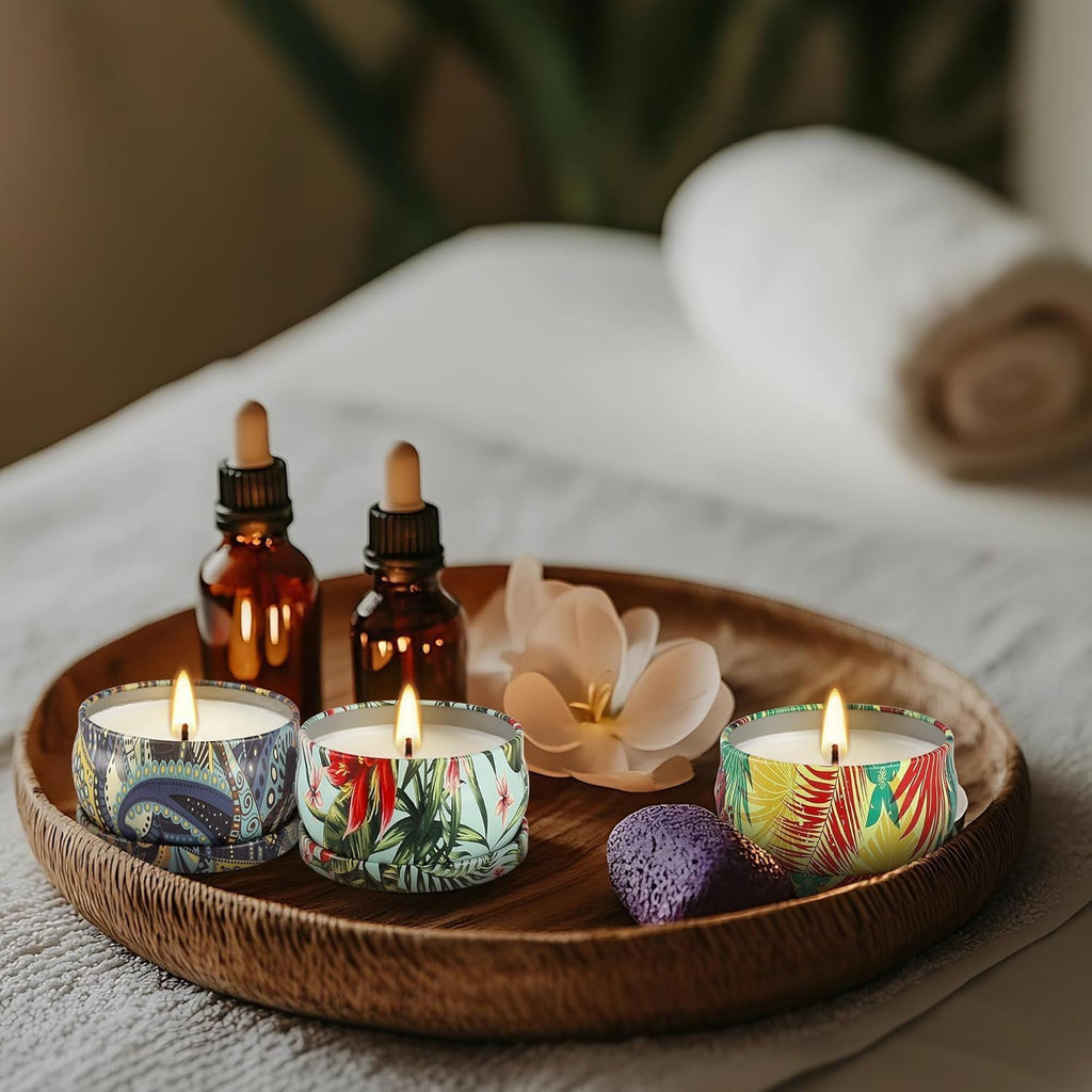 Set 36Pack Scented Candles Gifts Soy Wax Travel Tin Jar Candles 2.5 OZ jar Candles for Mom, Birthday, Thanksgiving