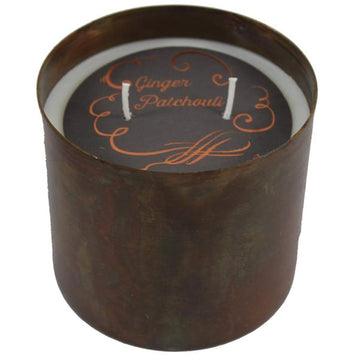 Homestead Tumbler Soy Wax Jar Candle Ginger Patchouli - 12 Ounces