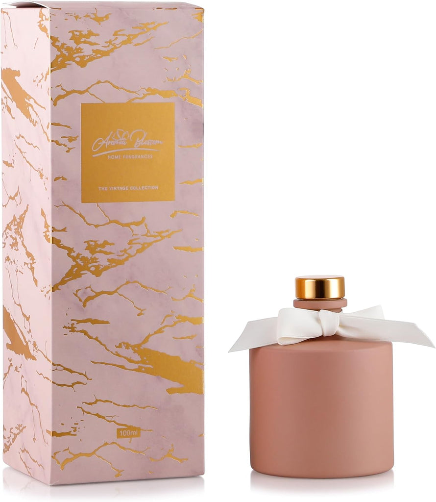 Vintage Collection Home Fragrance Diffuser Set, 100ml, Luxury Marble Design