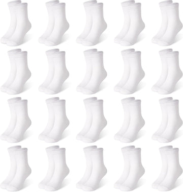 20 Pairs Toddler Socks Kids Boys Crew Socks
