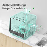 Portable Mini Dishwasher Countertop with 1.32Gal Built-in Water Tank for Apartments& RVs, No Hookup Needed, 6 Programs