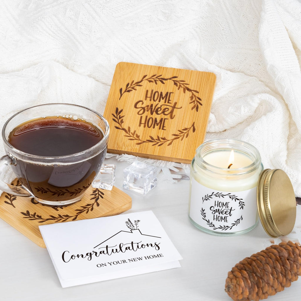 Warming Gifts New Home, 14 Pcs Housewarming Gift Baskets for Couples