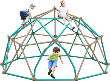 13FT Dome Climber, Outdoor Playground Climbing Dome Jungle Gym | Playground Climber for Kids 3-10, Supporting