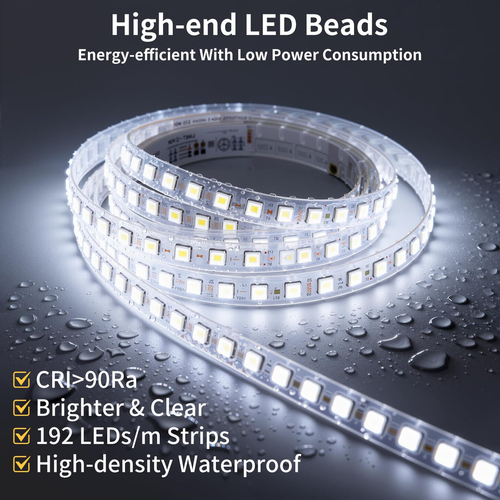 36"x30" LED Bathroom Mirror with Lights, Backlit+Frontlit, Anti-Fog