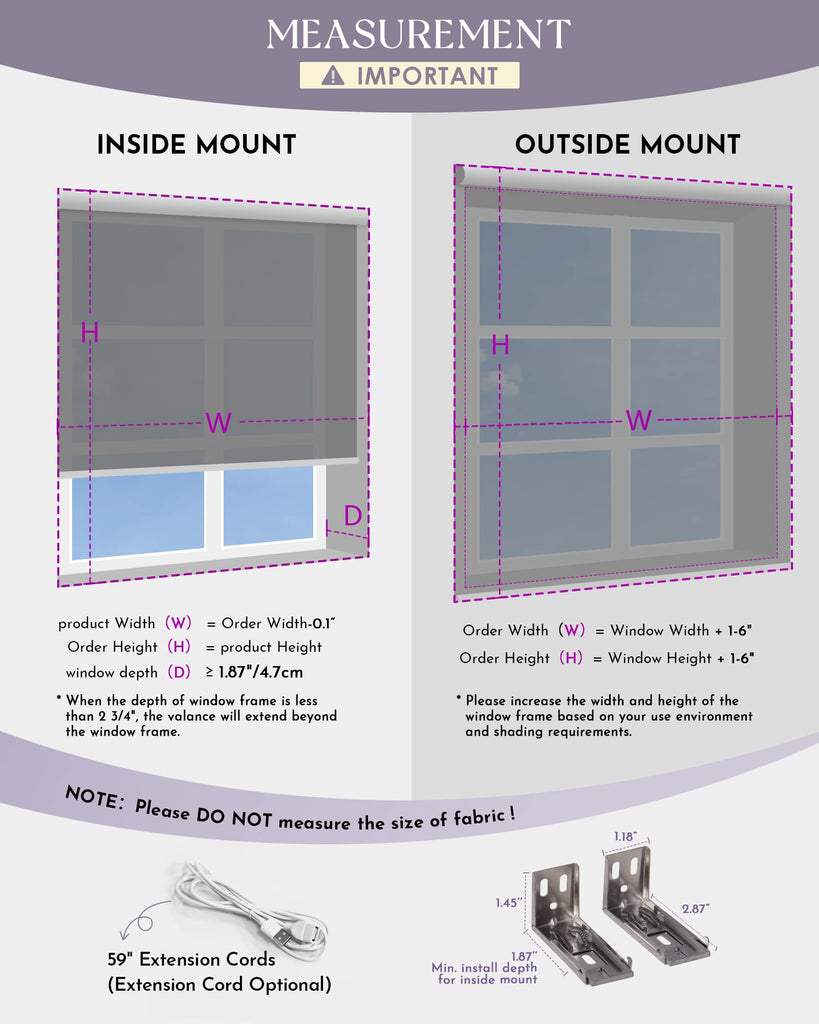 Smart Blackout Roller Shades for Alexa Google Textured Gleaming Fabric Rechargeable Motorized Blinds Cordless Remote