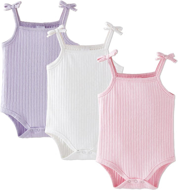 Baby Tank Top Onesies Baby Girl Bodysuit Sleeveless Onesies