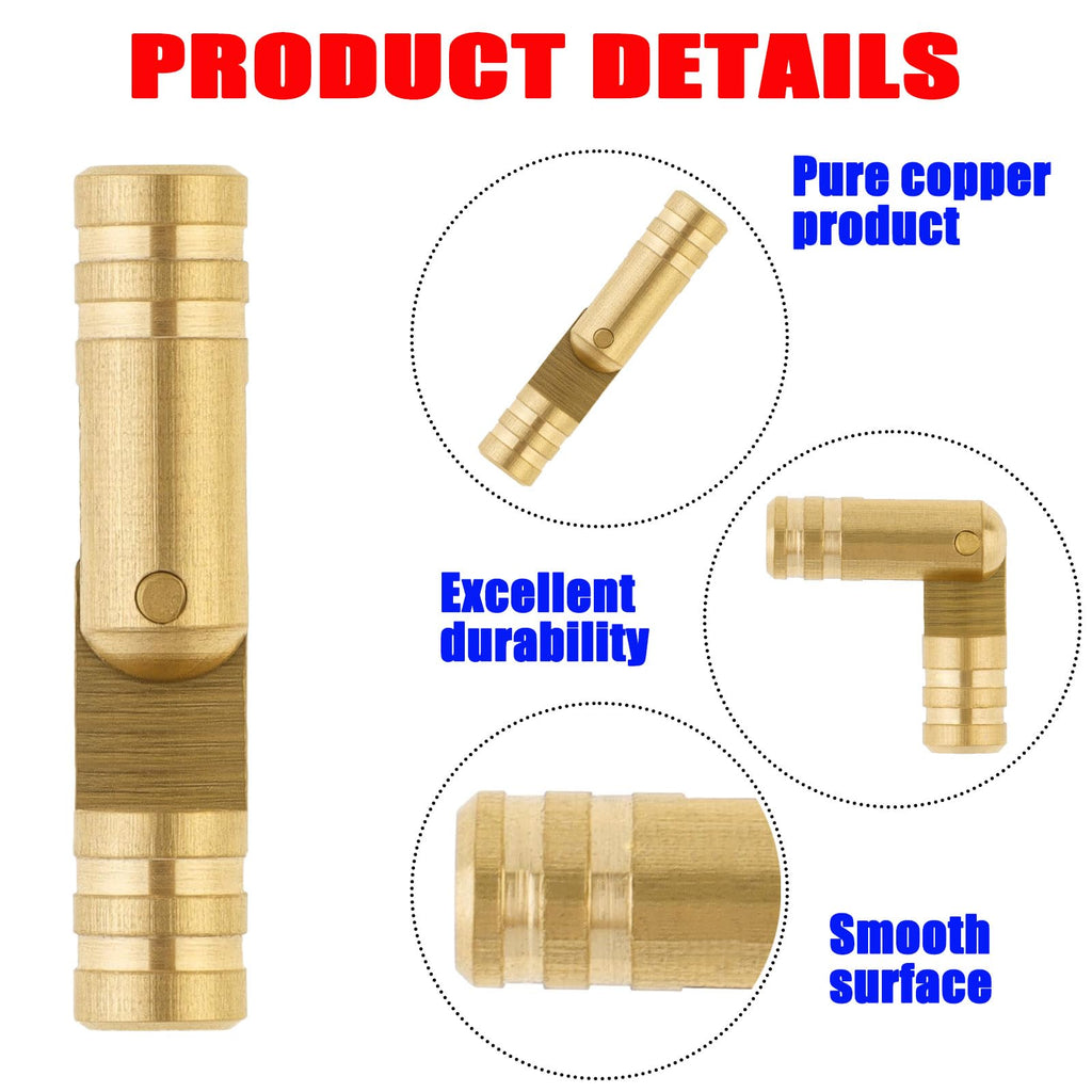 Brass Hidden Cylinder Hinges Set 60 Piece with Neodymium Magnets