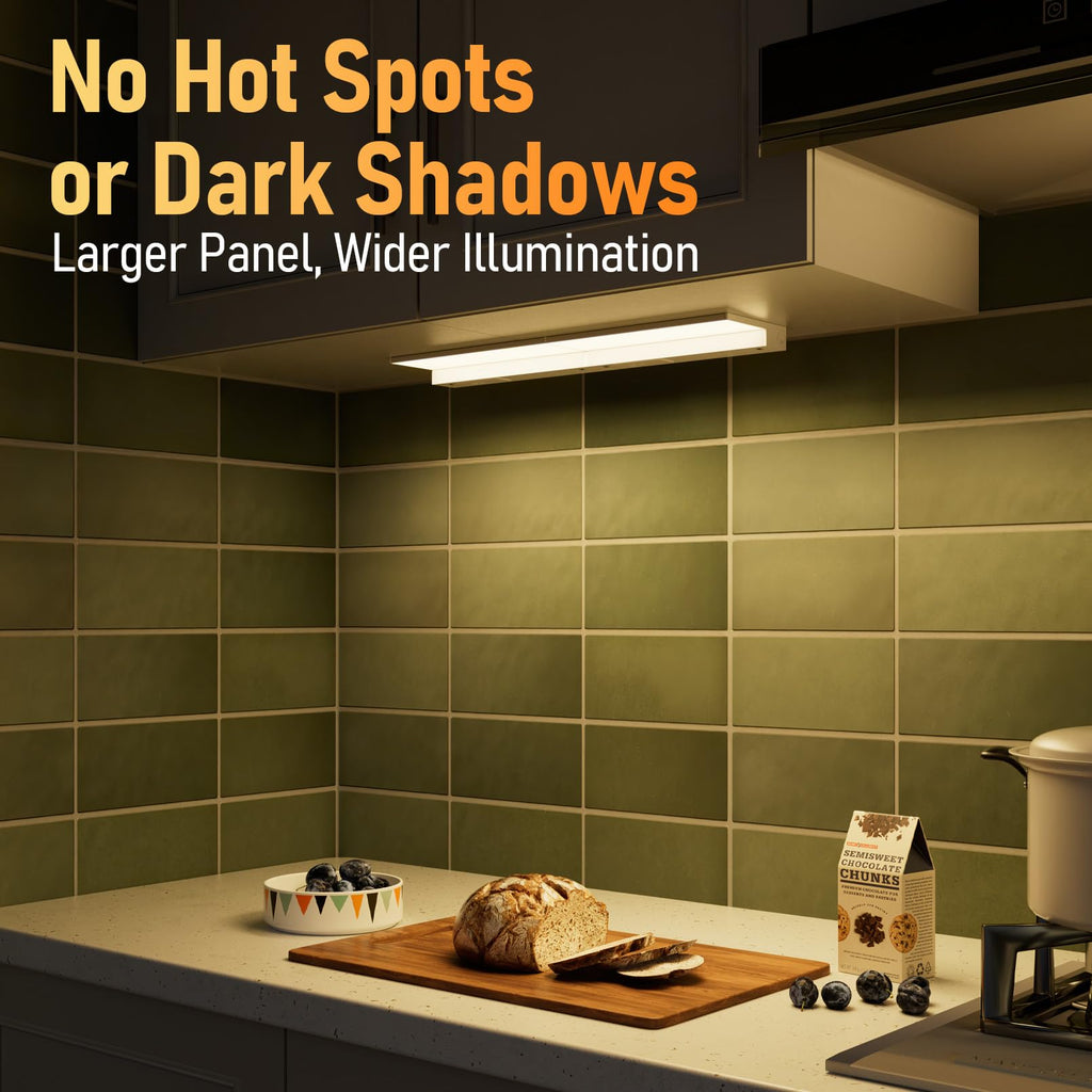 Ultra-Slim LED Under Cabinet Lighting Fits 12" Cabinets