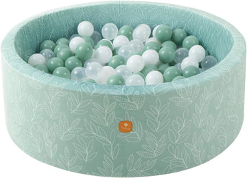 Foam Ball Pit 35.4"x 11.8" for Toddlers and Kids,Round Ball Pool Indoor Outdoor Baby Playpen,Ideal Gift