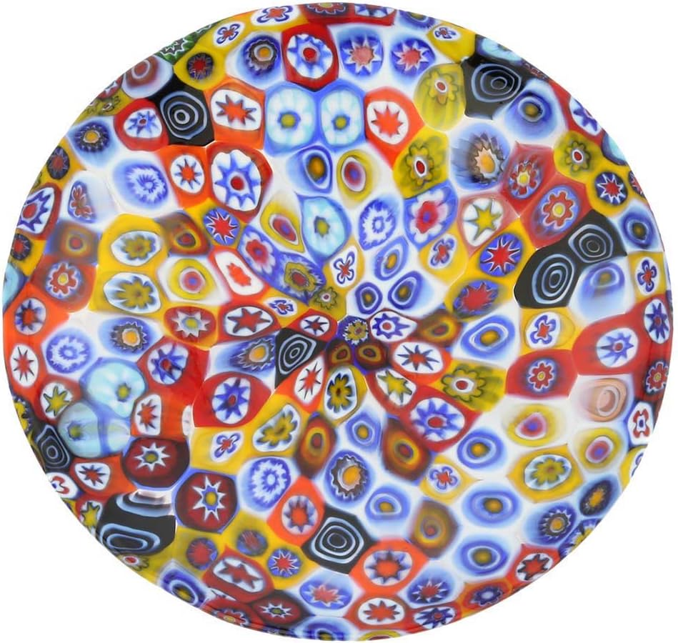 Millefiori Plate - Multicolor