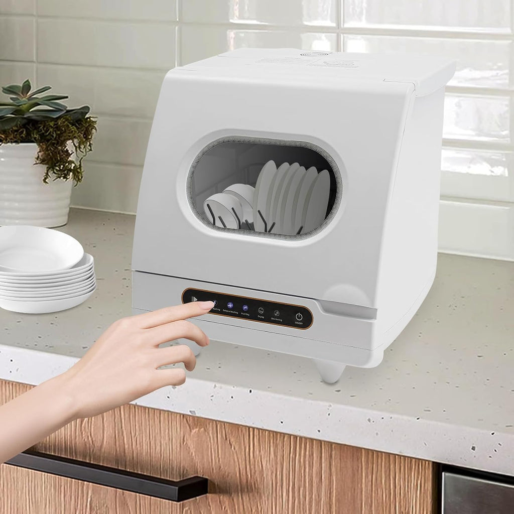 Portable Countertop Dishwasher, Mini Dishwasher