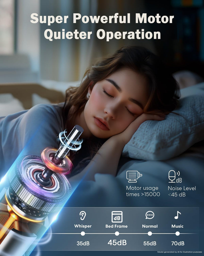 Queen Adjustable Bed Base with Zero Gravity & Anti-Snore