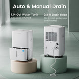80 Pints 2025 Energy Star Dehumidifier for Spaces up to 5,000 Sq. Ft for Basement and Home