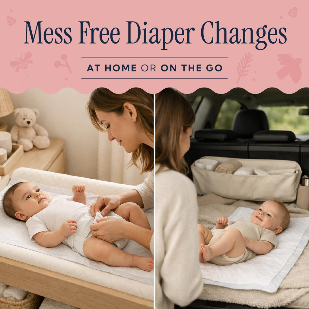 The Original Disposable Baby Changing Pad Liners - 50 Pack