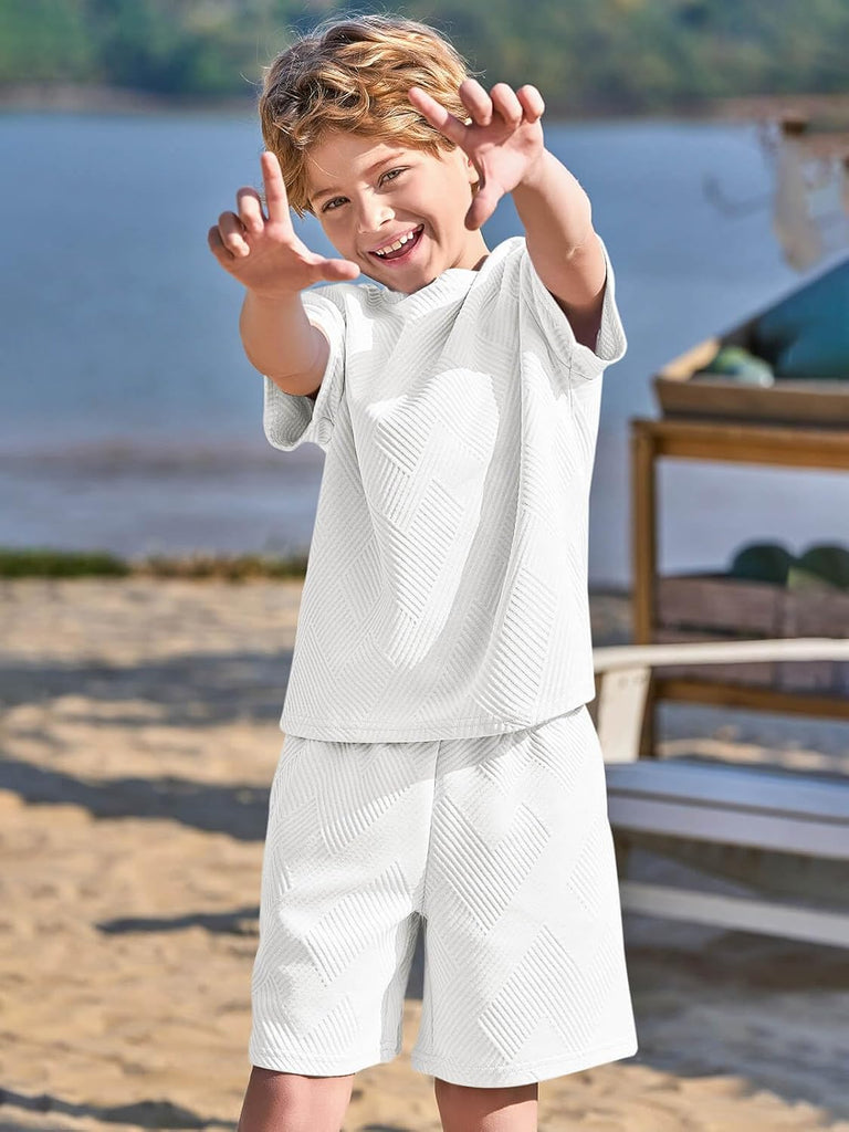 Boys Short Sets 2 Piece Summer Outfits