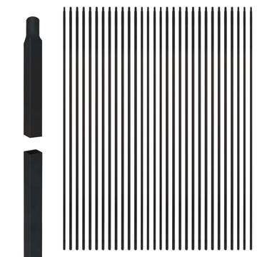 30 Pcs Wrought Iron Stair Balusters, Iron Balusters for Staircase Indoor