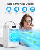 Portable Air Conditioners Fan,Evaporative Mini Room Air Conditioners
