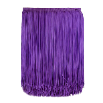 12'' Width Fringe Trim Tassel Sewing Trim Lace Polyester Fibre Tassel for Clothes Accessories Latin Wedding - 10 Yards