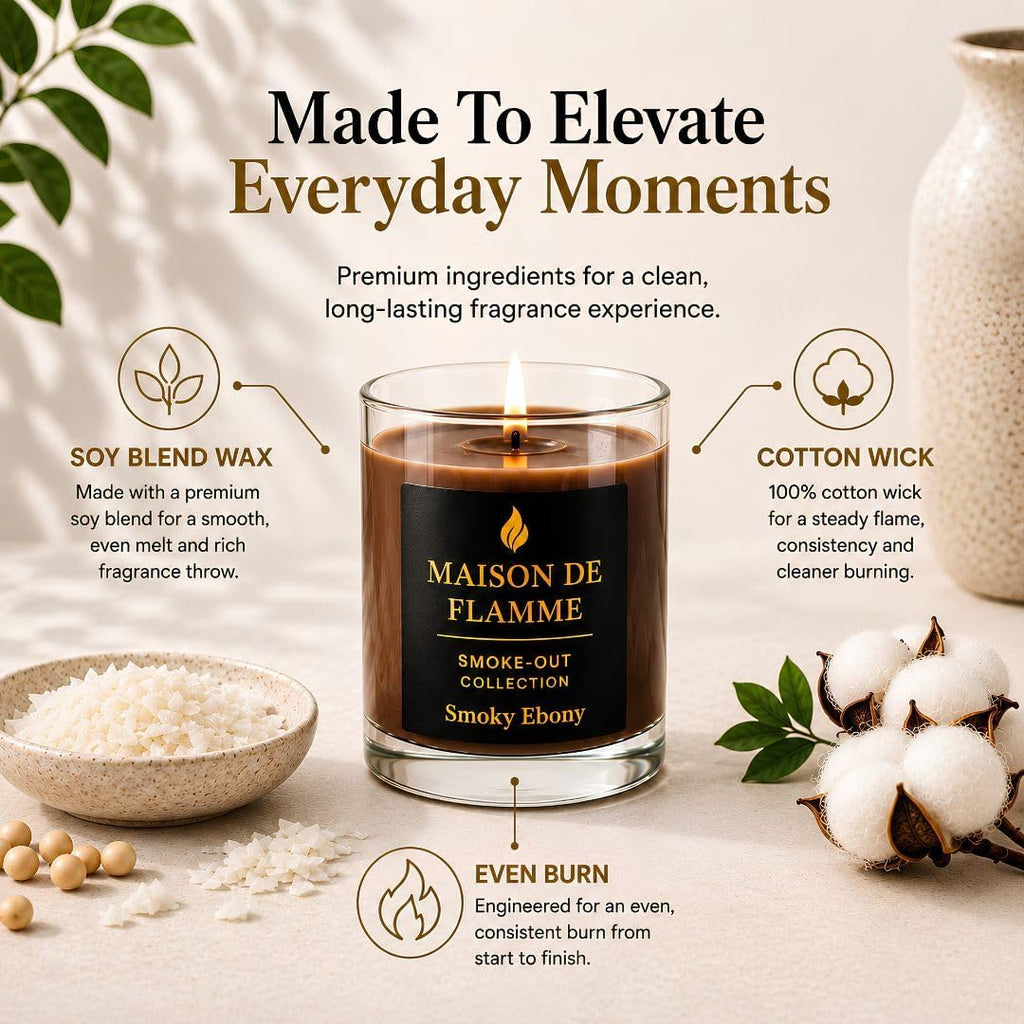 Scented Candles Gift Set for Women and Men, 6 Pack Soy Candles - Set of 6