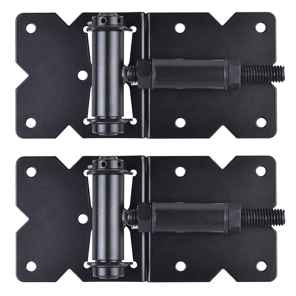 Self Closing Gate Hinges Heavy Duty, 90 Degree Adjustable, 2 Pcs
