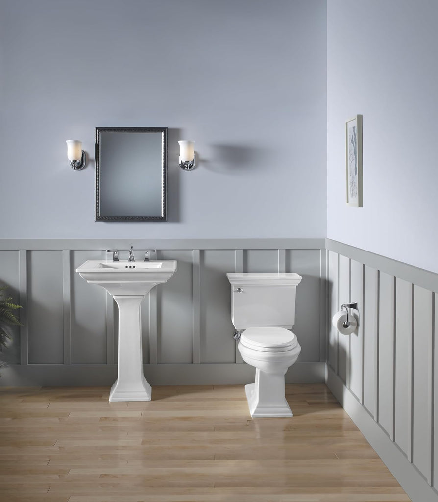 CB-CLW2026SS Aluminum Bathroom Medicine Cabinet with Mirror, Decorative Silver Framed Mirror Door, Adjustable