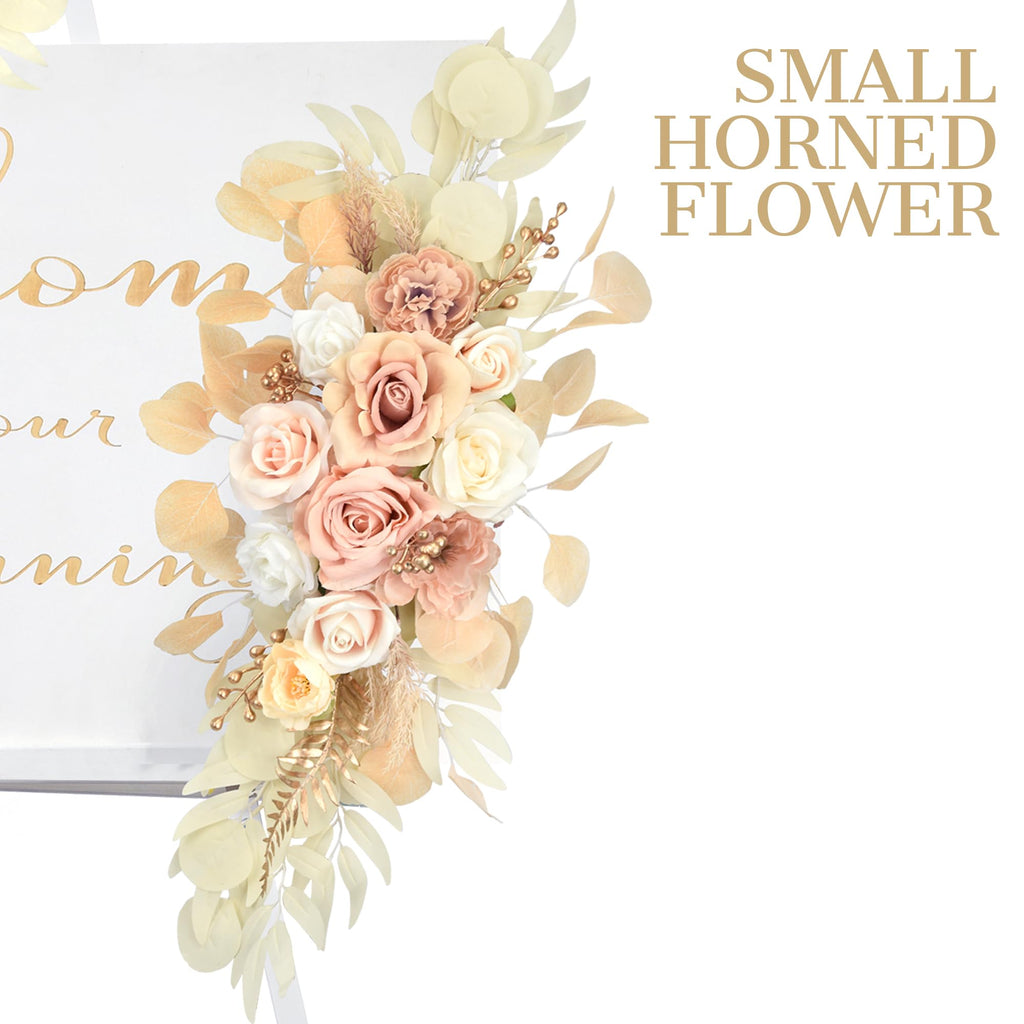 Wedding Arch Flowers Artificial Silk Large Flower Swag Boho Styles Reception Backdrop Floral Decor for Wedding Party