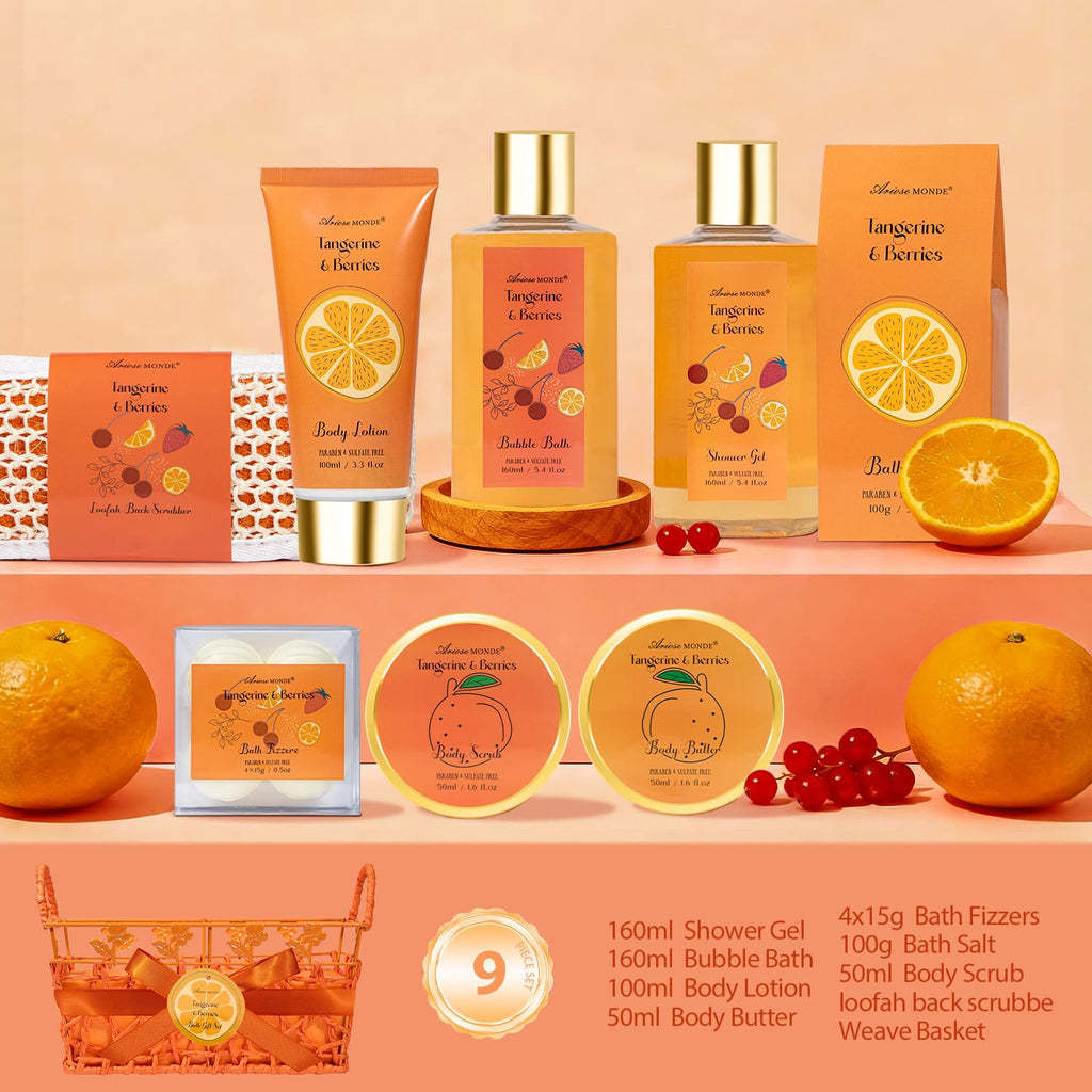 Spa Gifts for Women Bath Sets for Women Gift, Bath and Body Gifts Set