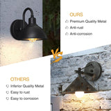 Barn Light Gooseneck Light- Small Farmhouse Outdoor Lighting