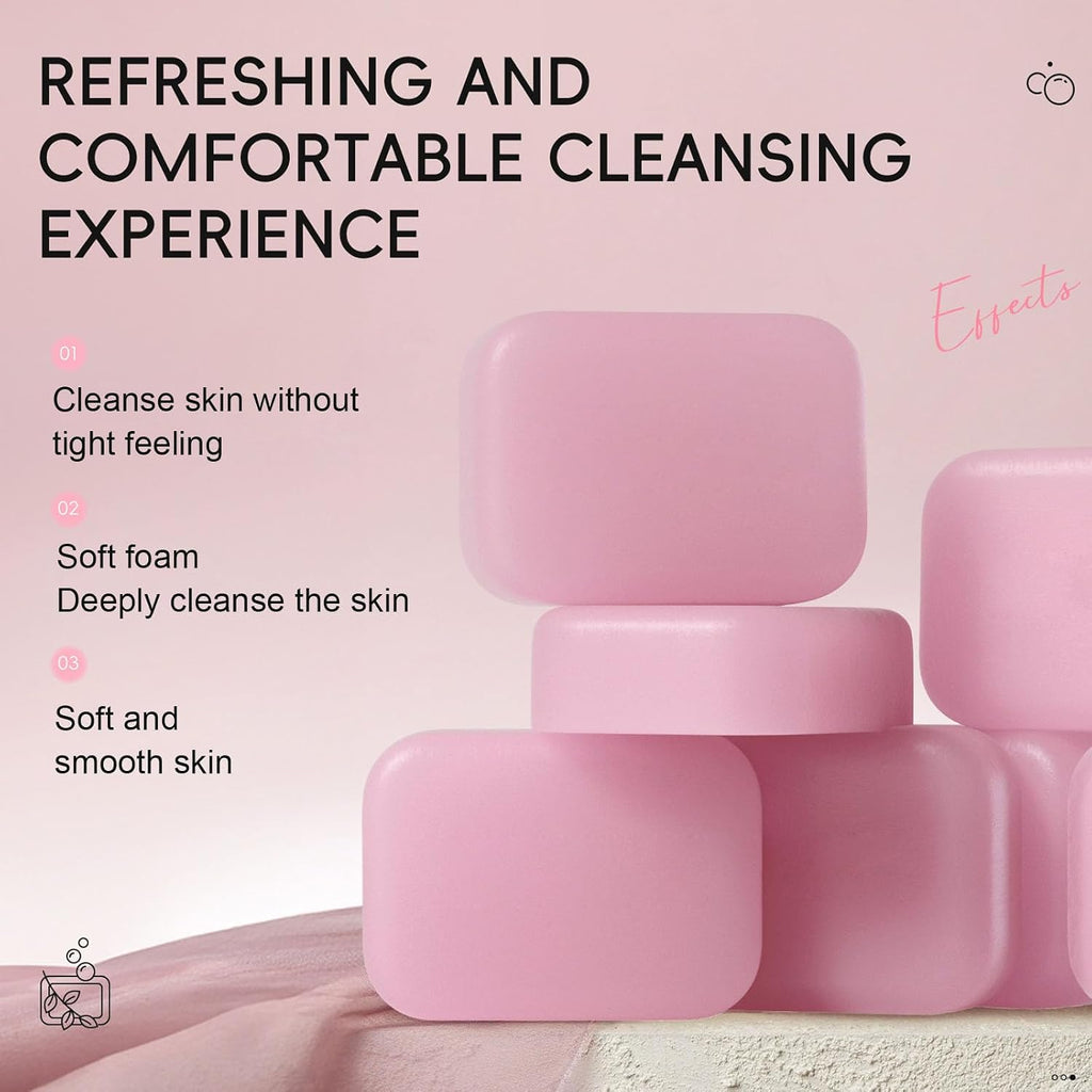 Cherry Blossom Bath and Body Gift Set for Women, Bath Gift Sets, Home Bath Spa Gifts Set for Self Care - Set of 9