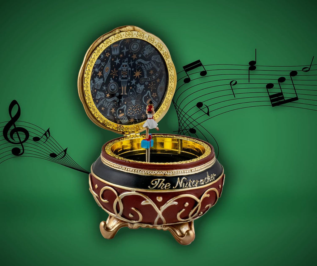 Musical Nutcracker Trinket Box