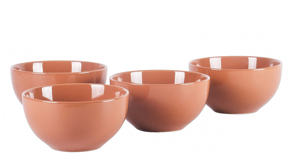 Color Wave Stoneware 16pc Dinnerware Set, Honey Milk