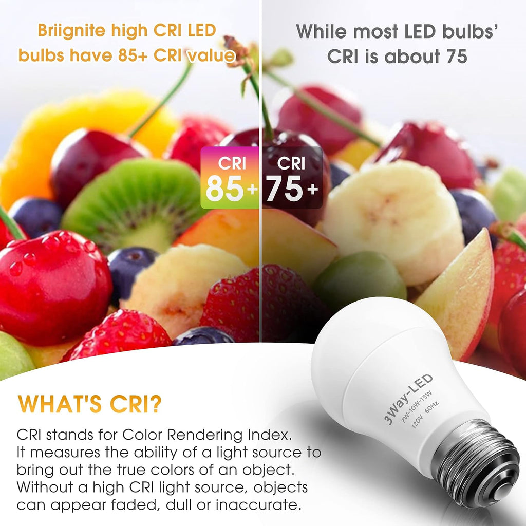 Light Bulbs, 3 Way Light Bulbs 50 100 150W Equivalent 3000K