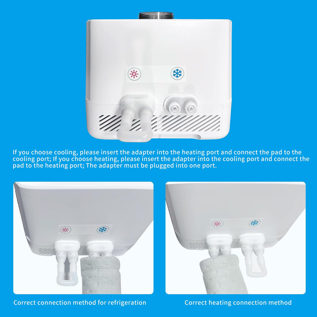 Professional Version Water-Cooled Bed Cooling System, Designed for Those who are Prone to hot Sleep, Helps You Deeply